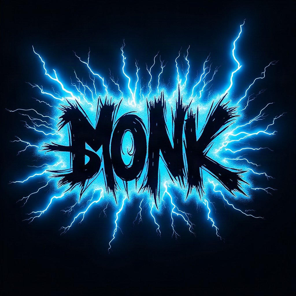 Cool PFPs — graffiti-style abstract burst, electric blue accent lighting, cinematic contrast