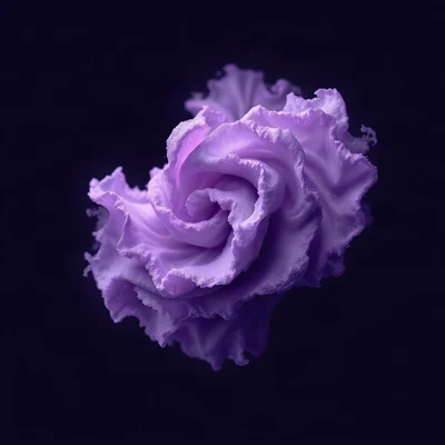 purple pfp — nebula swirl, soft 3d render, subtle sparkle