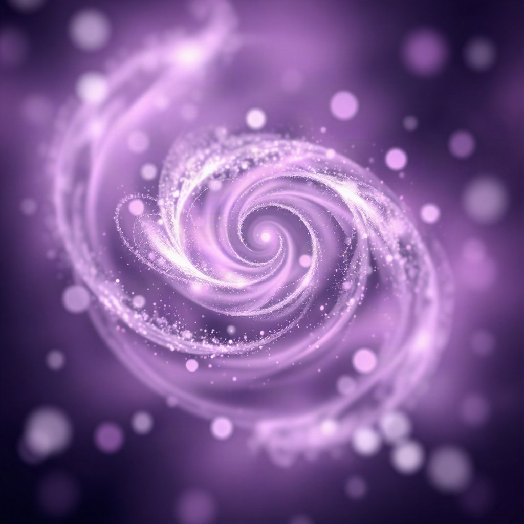 Purple PFPs — nebula swirl, dreamy digital painting, gentle bokeh