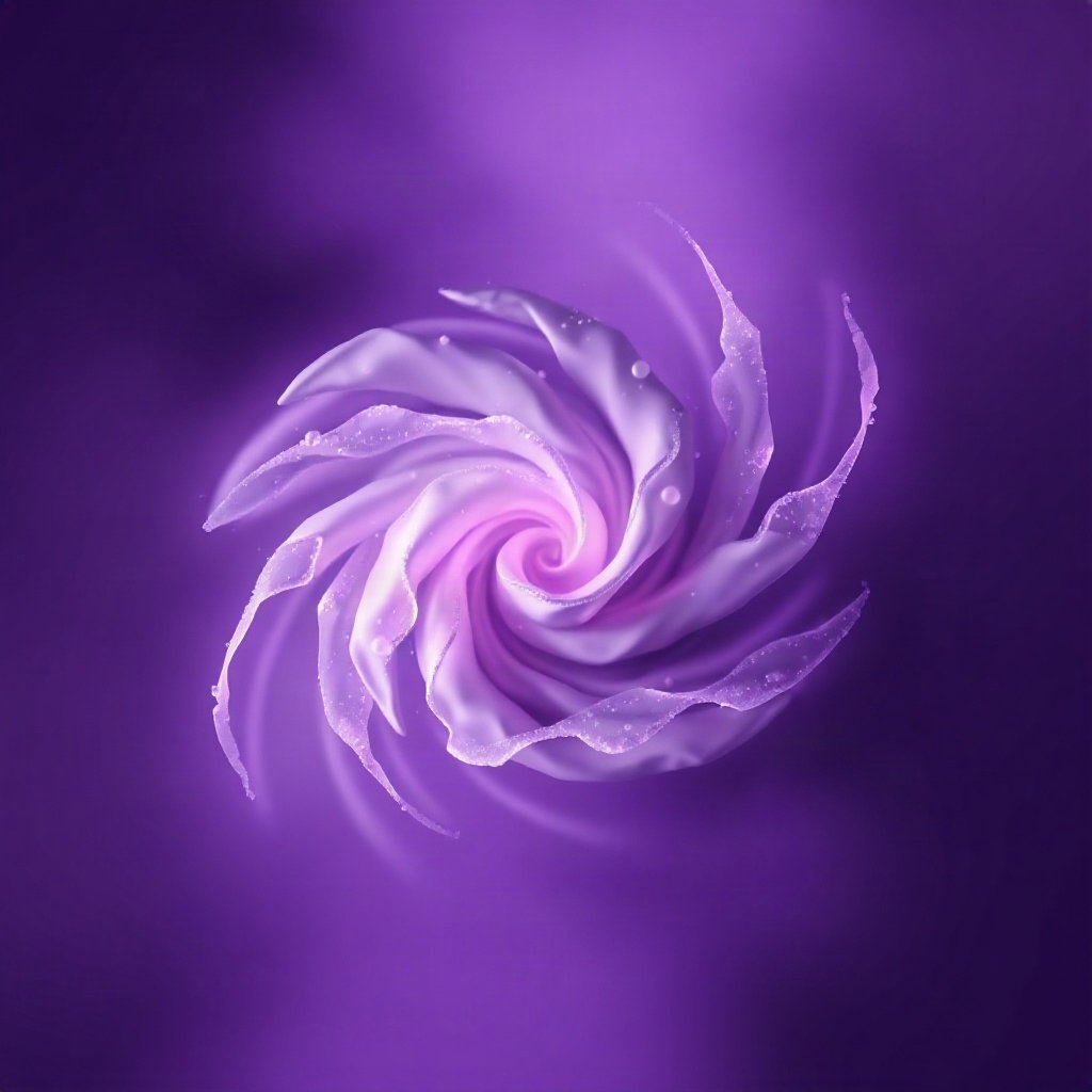 Purple PFPs — nebula swirl, soft 3d render, soft glow