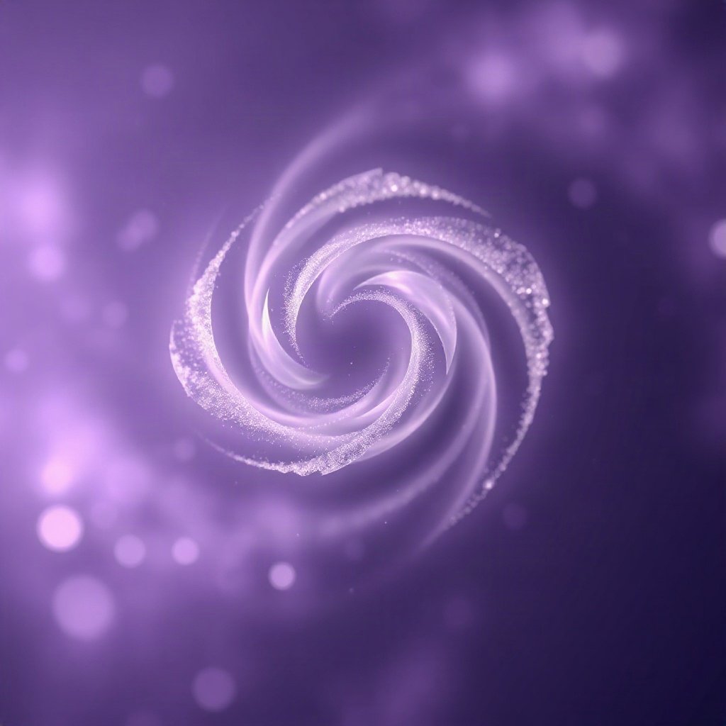 Purple PFPs — nebula swirl, soft 3d render, gentle bokeh