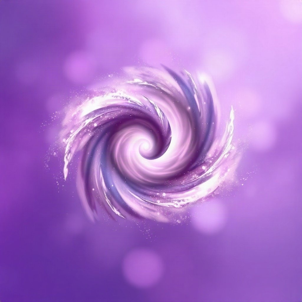 Purple PFPs — nebula swirl, soft 3d render, gentle bokeh
