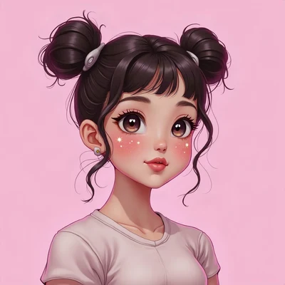 y2k pfp — chrome dolphin, holographic glass, pink to cyan gradient background