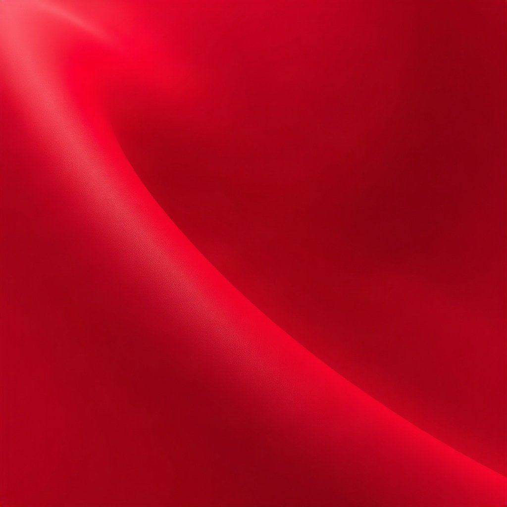 Red PFPs — red silk wave, soft 3d render, soft glow