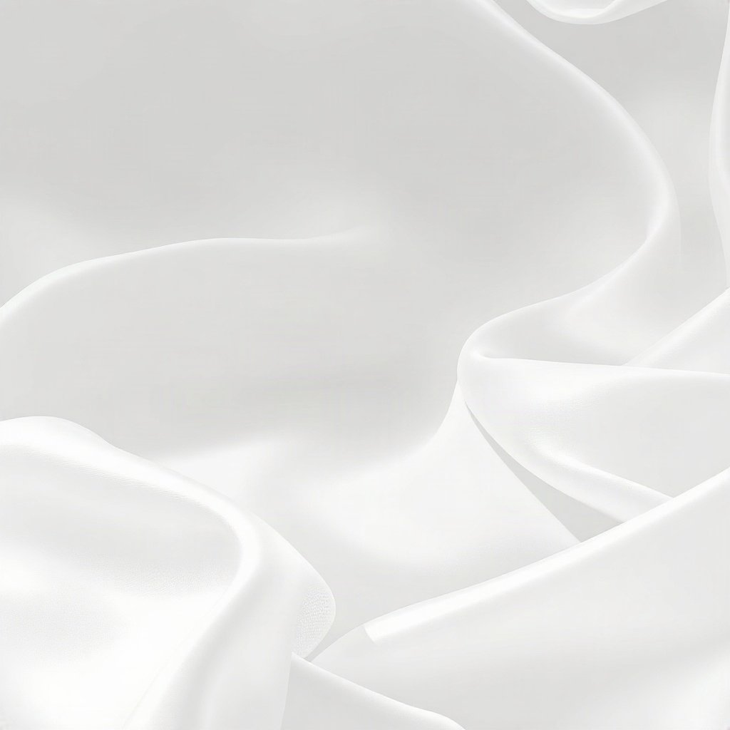 White PFPs — pearl on silk, dreamy digital painting, misty atmosphere