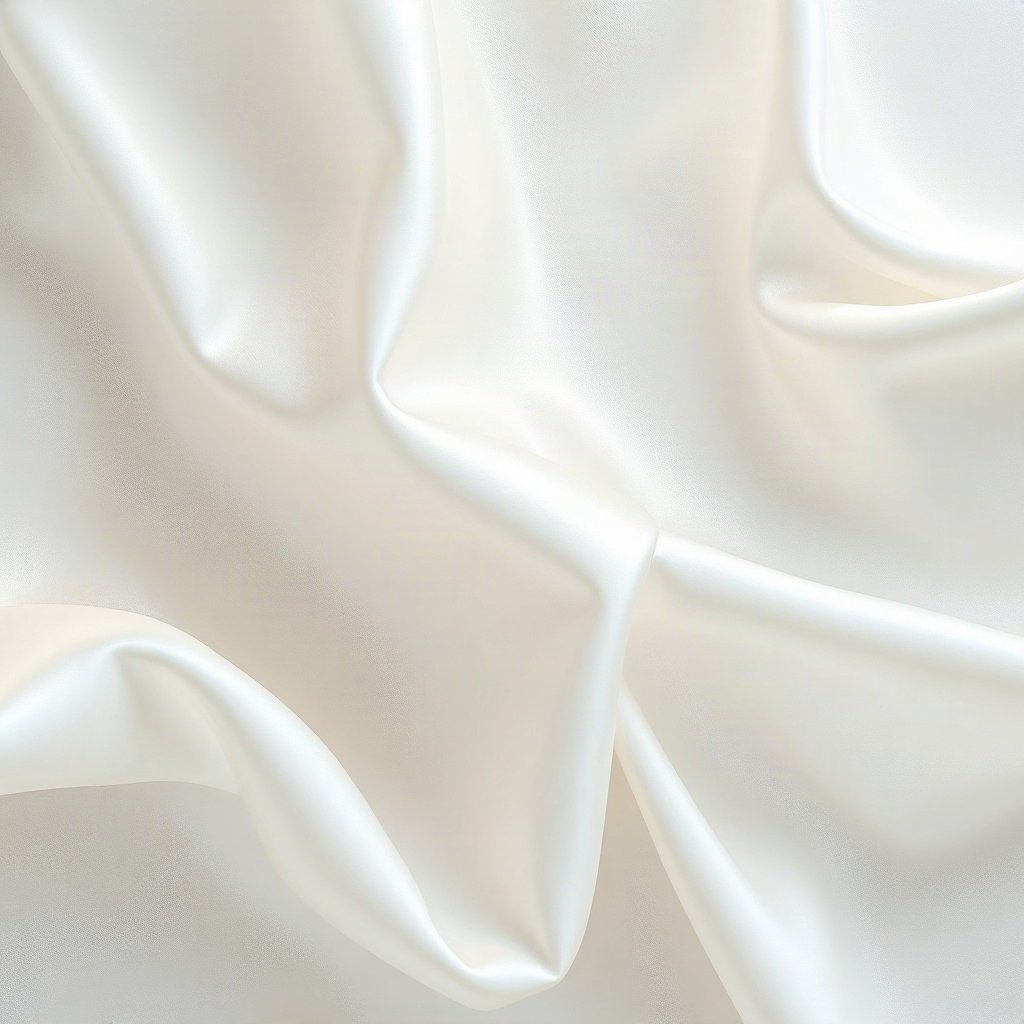 White PFPs — pearl on silk, dreamy digital painting, subtle sparkle