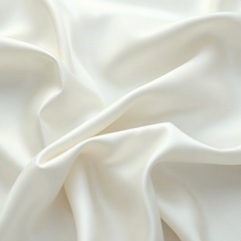 White PFPs — pearl on silk, cinematic photo style, soft glow
